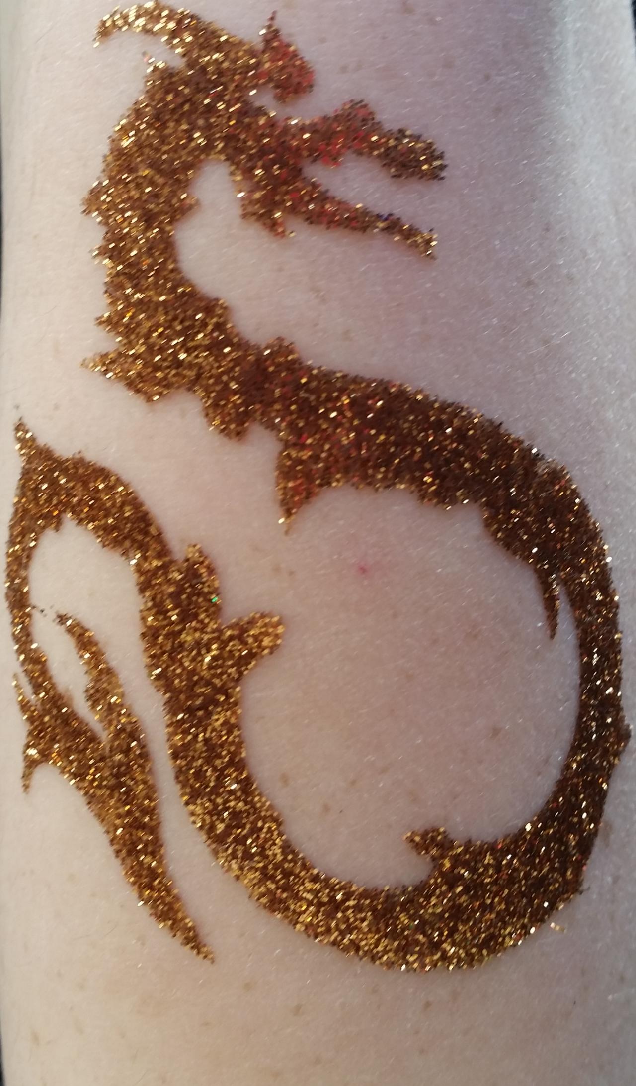 Face Paint By Vicki Glitter and Non Glittter Temporary Tattoos